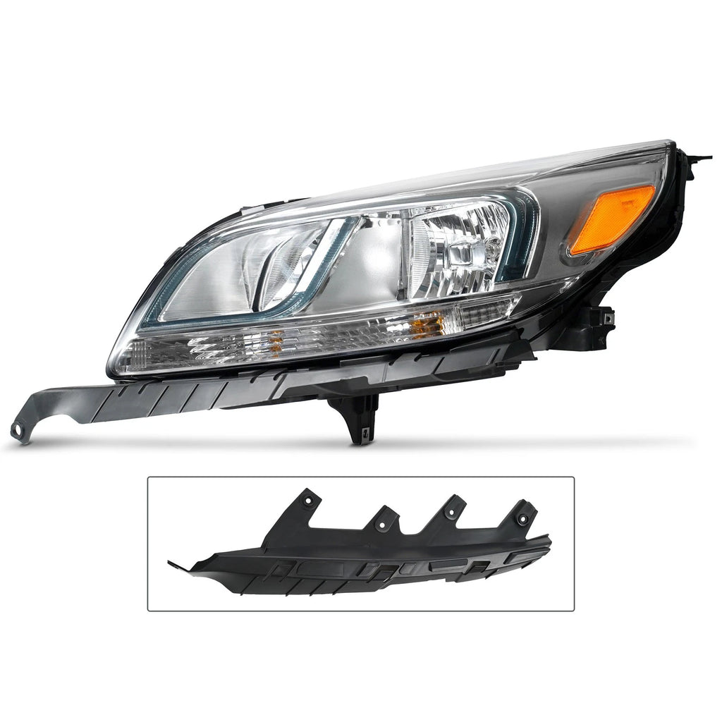 Headlight Halogen Left Driver Side for Chevy Malibu LS (2013–2016)