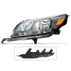 Headlight Halogen Left Driver Side for Chevy Malibu LS (2013–2016)