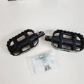 Passenger Footpegs for Harley Davidson (80GRIT) (5051605) Black