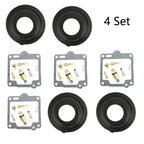4X Carburetor Diaphragm Repair Kit for Yamaha Virago XV750 (1988–1997) XV1100 (1988–1999)