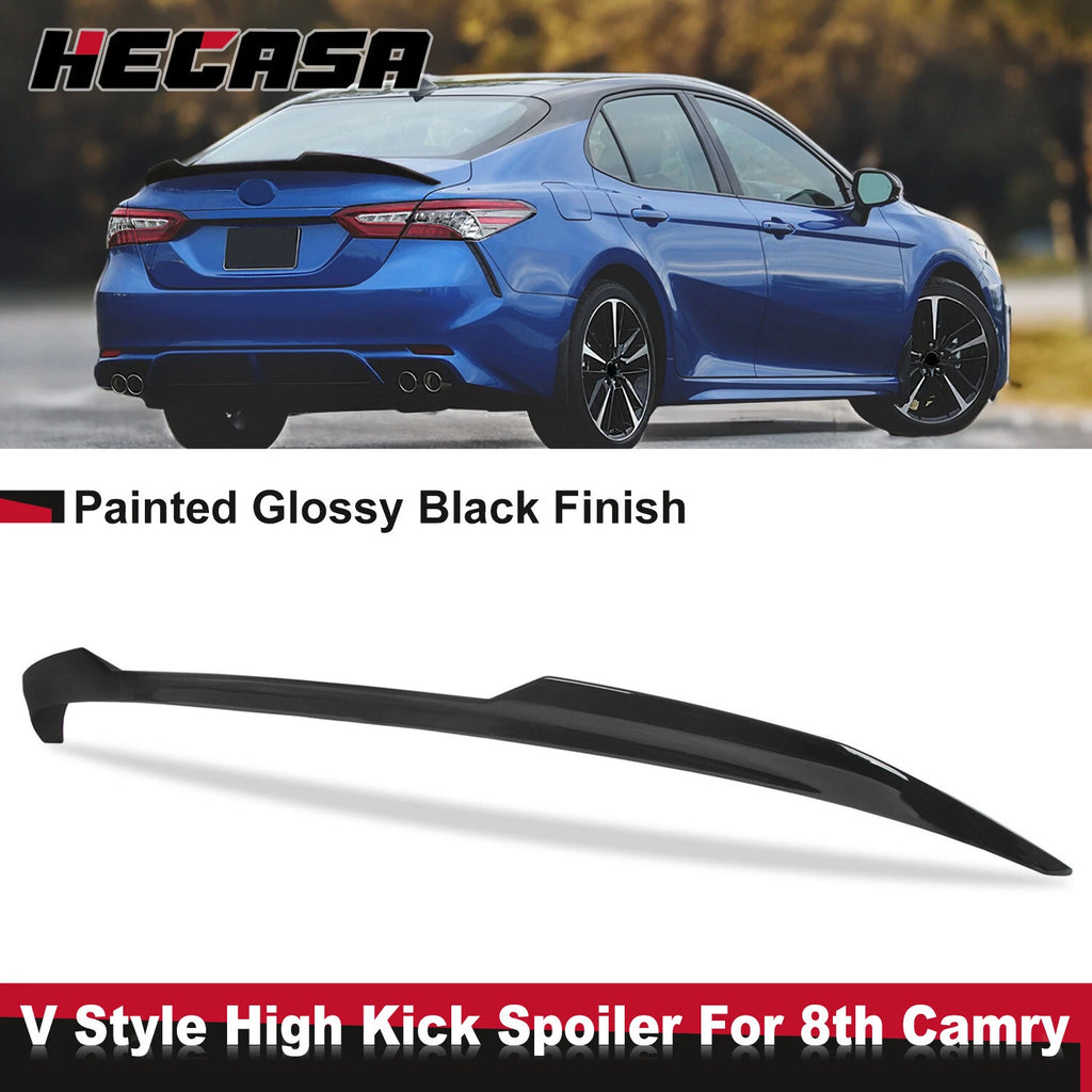 Rear Trunk Spoiler Wing for Toyota Camry (2018–2024) JDM V Style