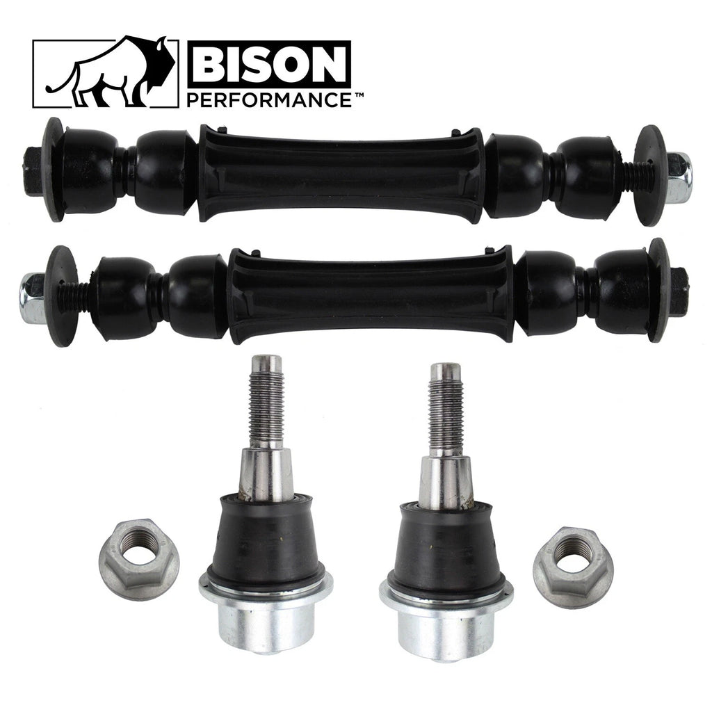 4pc Front Sway Bar Lower Ball Joint Kit for Chevy GMC (Off-Road)