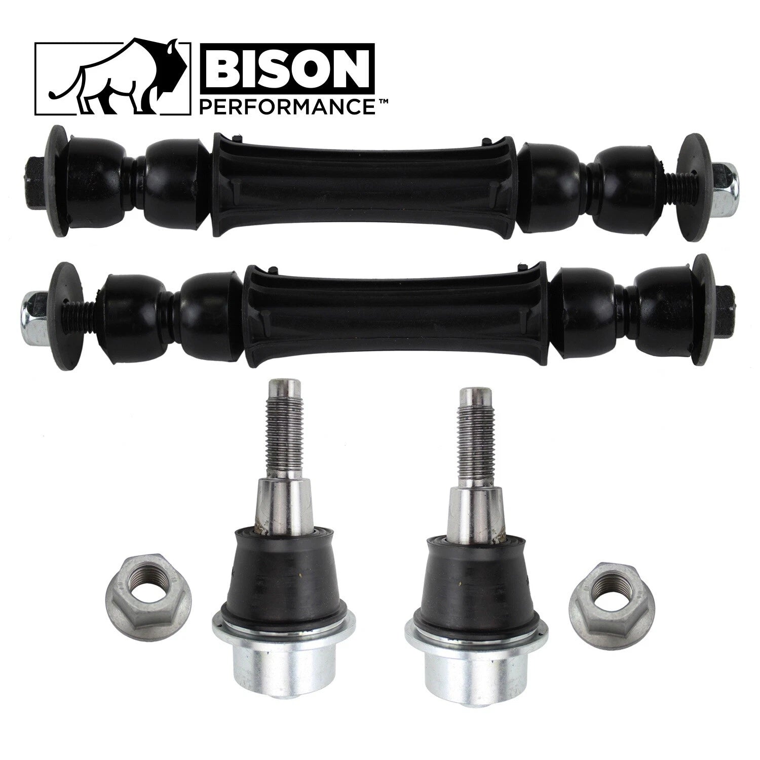 4pc Front Sway Bar Lower Ball Joint Kit for Chevy GMC (Off-Road)