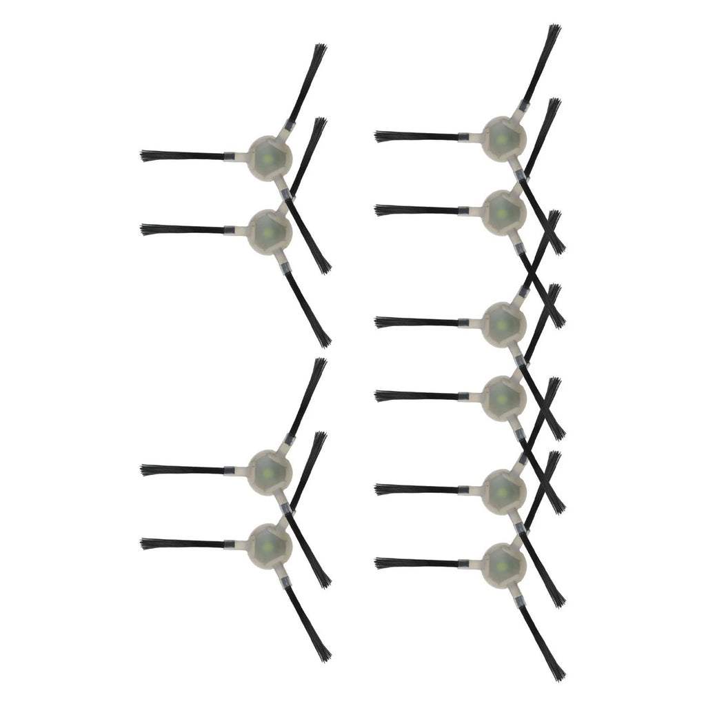 Set of 10 Side Brushes for Lefant M210P Robot Vacuum Cleaner