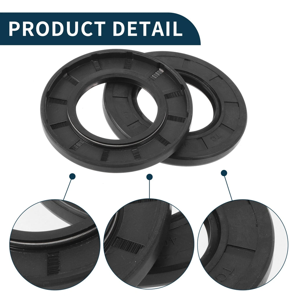 Set of 5 Oil Seal Rotary Shaft Seal NBR Rubber 40x72x7mm
