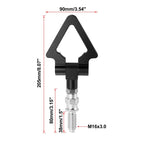 Tow Hook Triangle Ring for BMW 3 5 7 Series Z3 Z4 (Black)