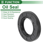 Set of 5 Oil Seal Rotary Shaft Seal NBR Rubber 38x65x10mm