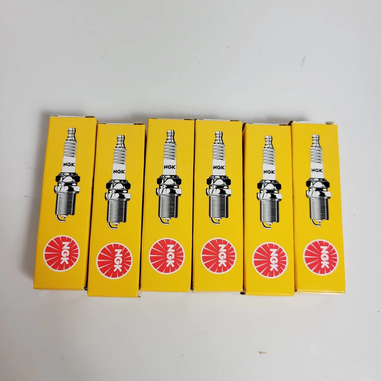 Set of 6 NGK Spark Plug DPR6EA-9 5531 for Honda CN250 Helix (1986–2017)