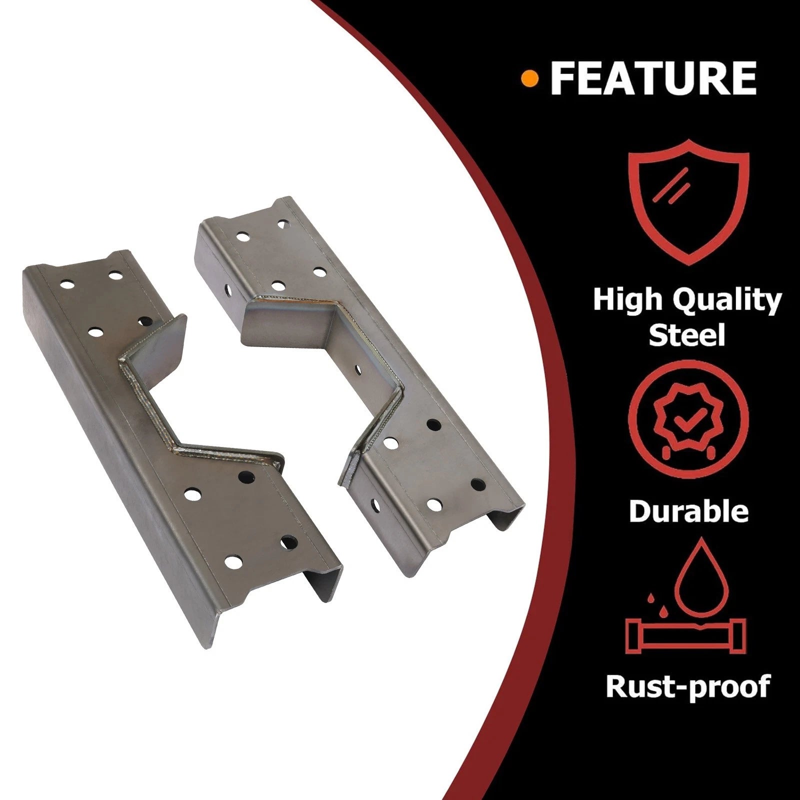 Rear C Notch Kit for Chevy Silverado/GMC Sierra C1500 (1988–1998)