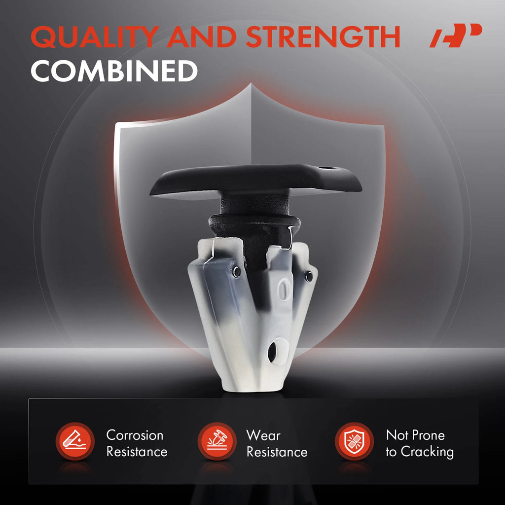 8mm Nylon Fastener Retainer Clip Double Head for Lexus Toyota (1998–2024)