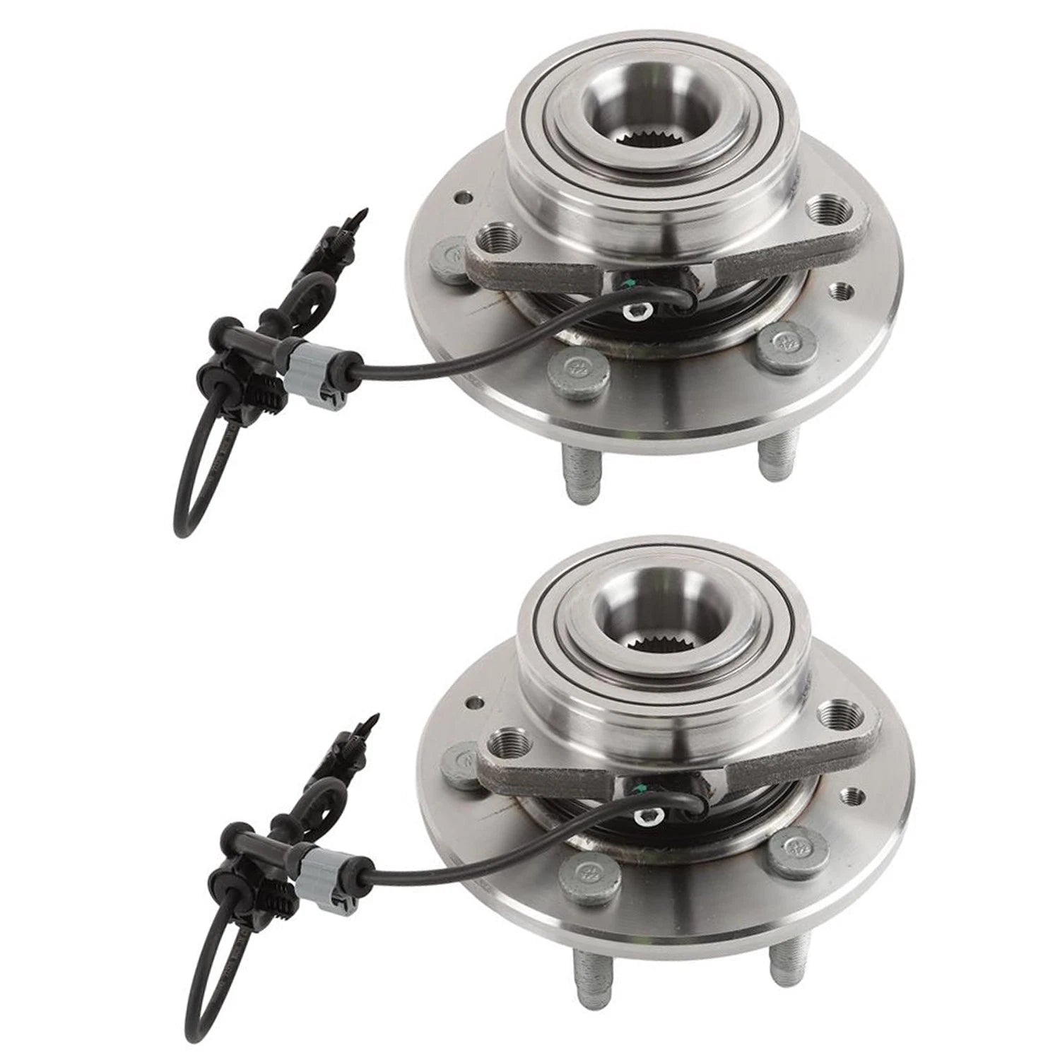 2X Front Wheel Bearing Assembly Kit for Escalade Sierra Silverado Tahoe (2002–2020)
