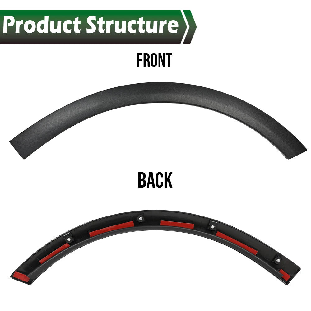 Fender Flare Wheel Well Arch Molding for Tesla Model X (2016–2021)