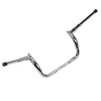 10" Meathook Ape Hanger Handlebar Chrome for Harley Street Electra Glide (1982–2022)
