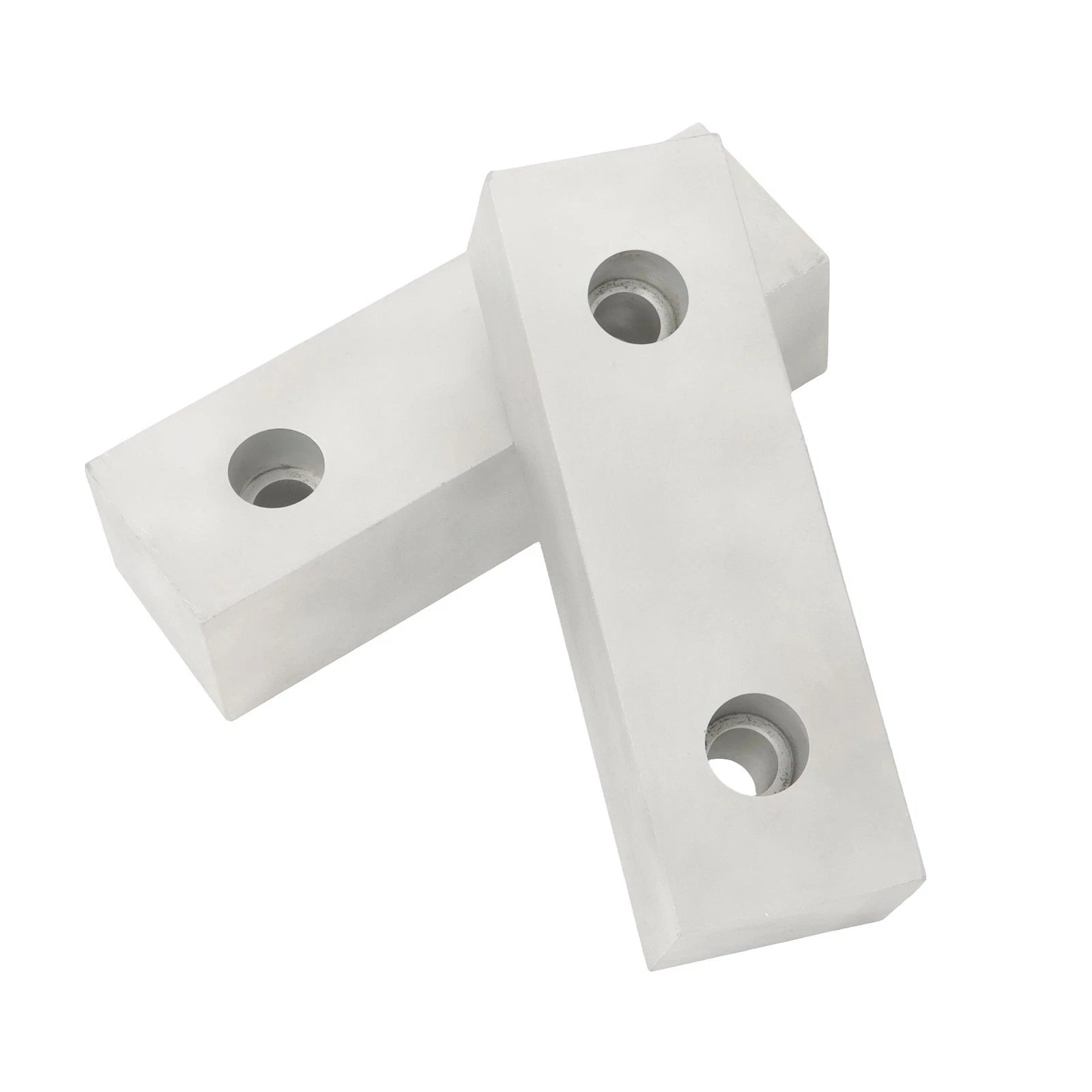 Set of 2 Reversible Aluminium Vise Jaws for 8" Vise