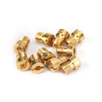 Set of 10 Round Head Main Jets 4mm for GY6 Motorcycle Scooter
