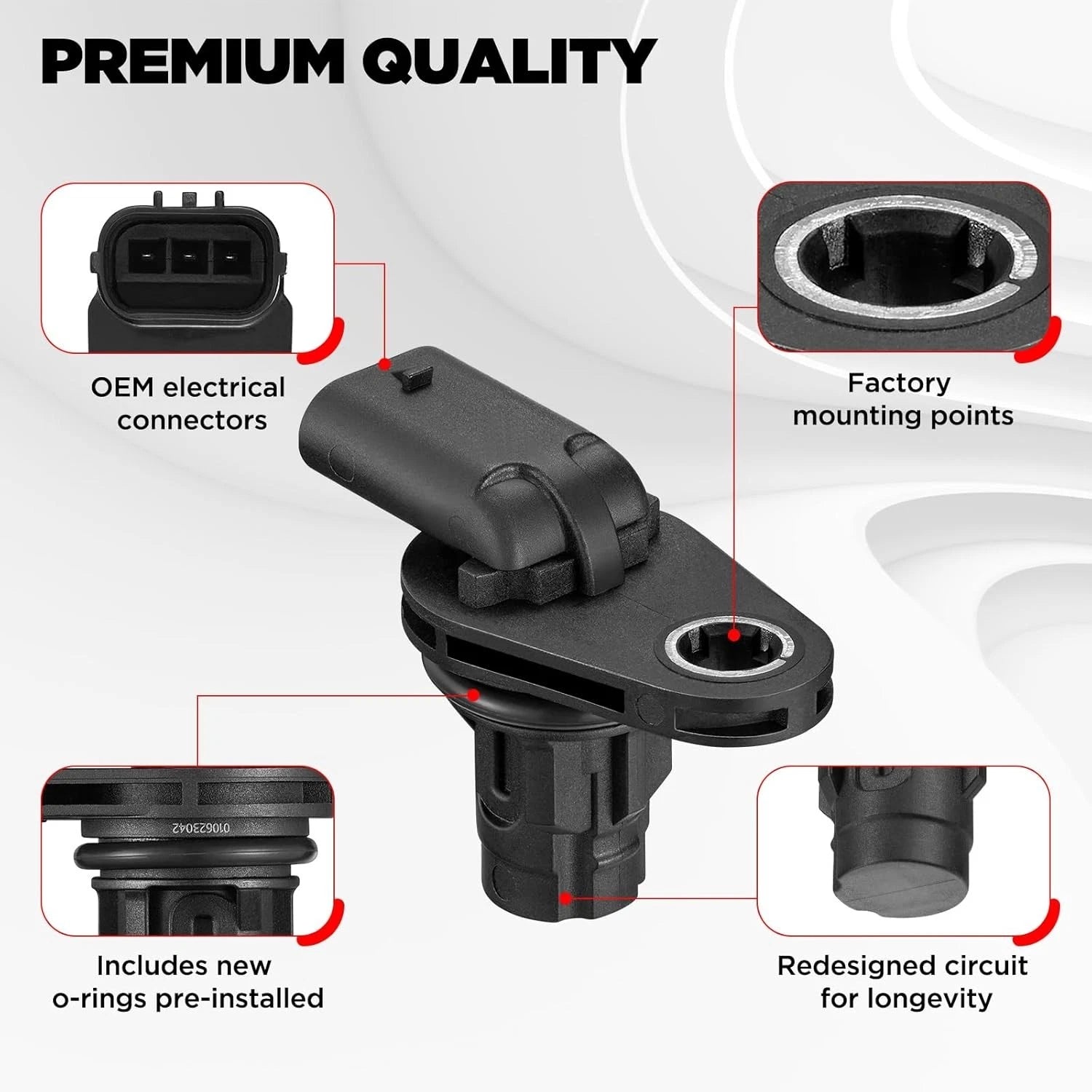 Camshaft Position Sensor for Mercedes-Benz S63 AMG (2011–2017) PC1063 PC973