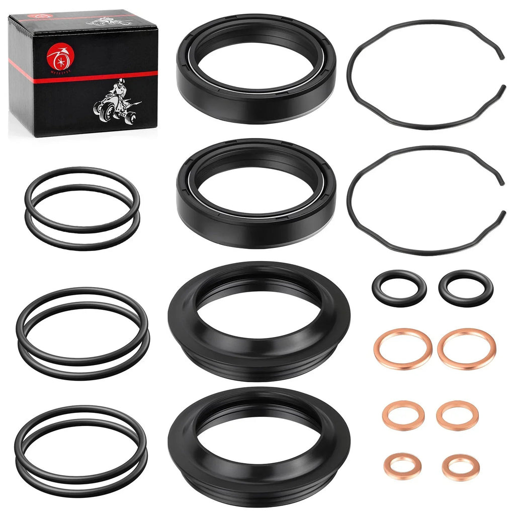 Front Fork Dust Oil w/ Seal Kit for Suzuki V-Strom 650 DL650 (2004–2011)