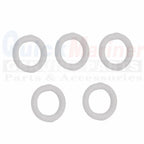 5 Plastic Drain/Fill Plug Washers for Johnson Evinrude Lower Unit (311598, 18-4248)