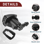Windshield Washer Nozzle Set for Toyota Sienna  with Hose & Connectors