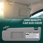 Driver Side Sun Visor for Toyota 4Runner (2003–2007) Tan