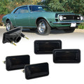 Set of 4 Smoke Side Marker Lights for 1968-1969 Camaro Impala Nova Corvette