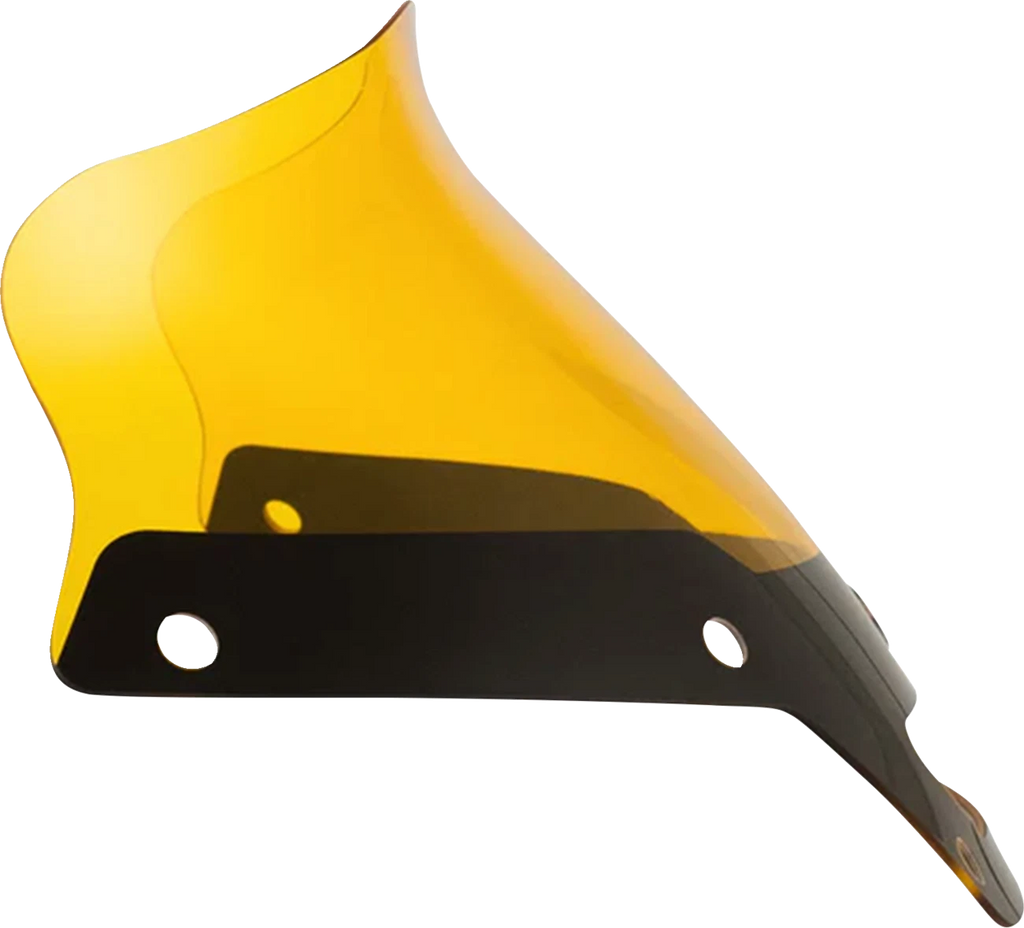 KLOCK WERKS 6" Kolor Flare Sport Windshield for FXLRST - Yellow KWW-02-0624