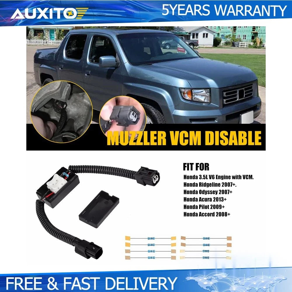 VCM Kit Harness w/ Plugs for Honda Acura Pilot Accord Odyssey 3.5L V6 (2003–2015)