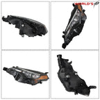 Set of 2 LED Headlight Assemblies for Toyota Corolla LE CE (2017–2019)