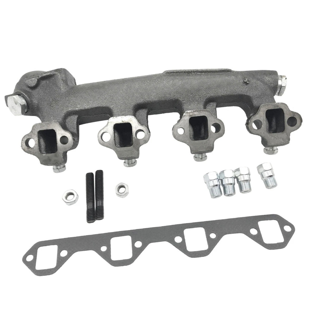 2X Exhaust Manifold with Gasket Kit for Ford F-150 250 350
