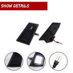 Smoke White LED License Plate Lights for Monte Carlo (1979–1988)