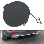 Black Rear Bumper Tow Hook Eye Cap Cover for Jeep Cherokee (2014-2018)