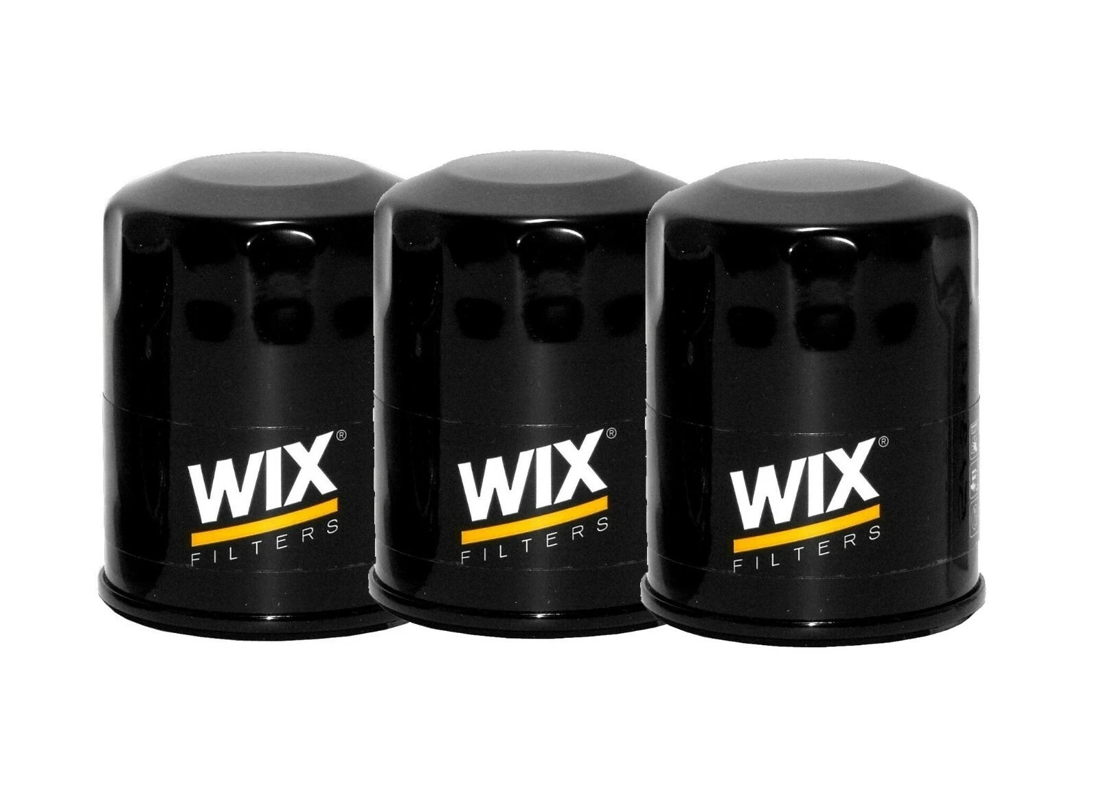 WIX Set of 3 Engine Oil Filters for Chrysler Dodge Eagle Ford Mazda Mitsubishi