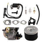 Carburetor with Fuel Line for Honda GX340 GX390 (11HP 13HP) 16100-ZF6-V01