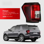 Halogen Tail Light for Ford Expedition (2022–2025) Black Left Driver LH
