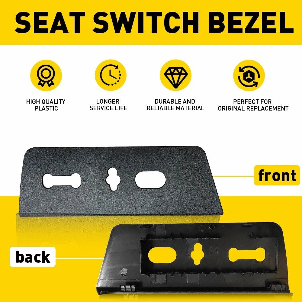 Front Passenger Seat Switch Housing Trim Bezel Panel for Ford F-150 (2009–2014)