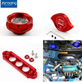 Oil Filler Cap, Radiator Cap, Battery Tie Down Kit for Honda Civic