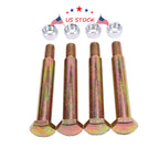 Set of 4 Mower Deck Wheels Bolts for RZT50 RZT54 LT1050 SLT1554