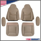 Leather Seat Cover Set for Ford Excursion Limited (2000–2001) Tan