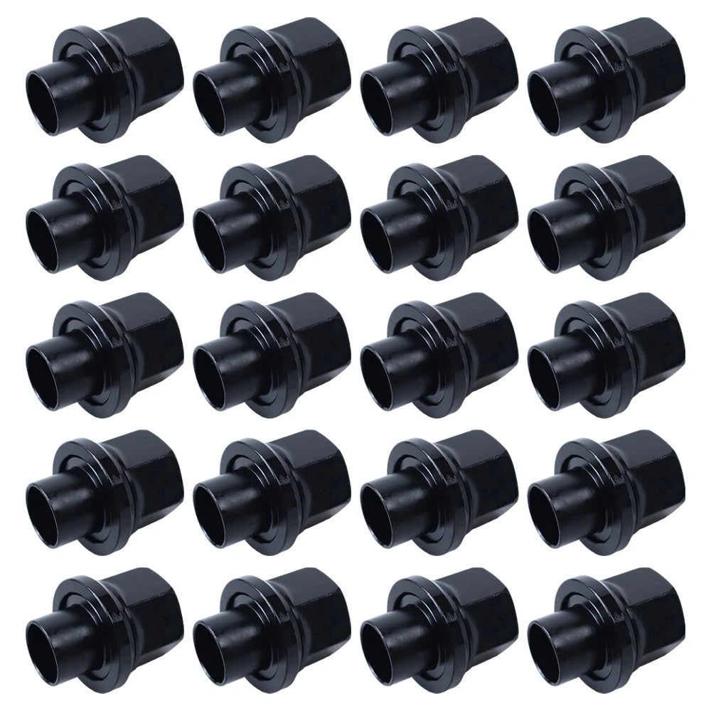 20 Pcs M22x1.5 Wheel Nuts Sleeve Nuts for