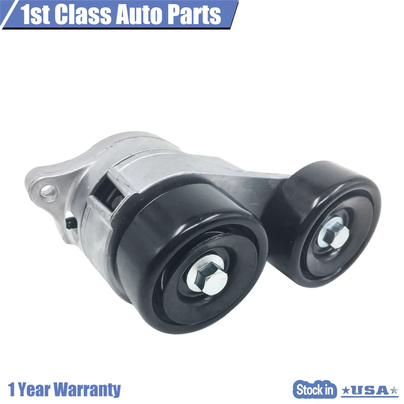 Serpentine Belt Tensioner & Pulley for Acura MDX RL TL Odyssey Pilot Ridgeline Accord (2001–2023)