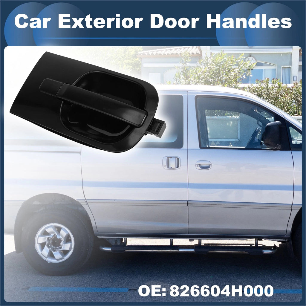 Front Right Door Handle for Hyundai H1 Starex (2007–2009) Black 1 Pc