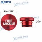 Fire Missile Eject Button 2-Pack for Car (12-Volt) for Cigarette Lighter (YYYY-YYYY)