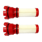 2 Pack Fuel Filter for Mercury Optimax Verado (35-884380T, 35-8M0020349)