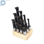 12 PCS 3/4" Boring Bar Set with Hard Alloy Head and 3/4" Shank