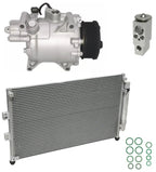 AC Compressor Kit With Condenser for Honda Civic Sedan 2.0L (2010–2011)
