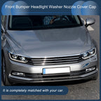Front Left Washer Nozzle Cover Cap for Volkswagen Passat B8 (2015–2022) Blue