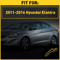 Exterior Door Handle for Hyundai Elantra (2011–2016) Front Left Black