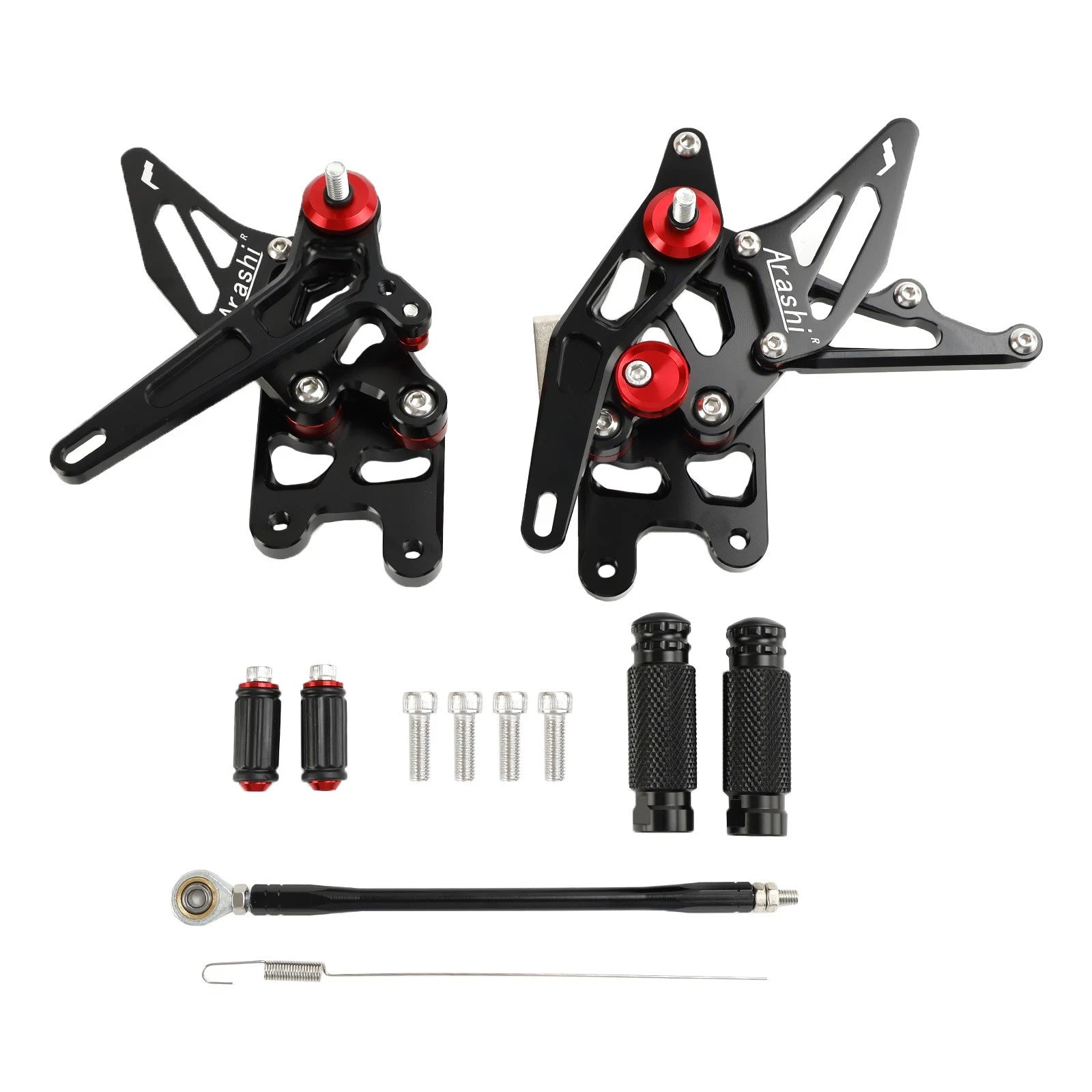Adjustable Rearsets Foot Pegs for Suzuki GSXR1000 (2007–2008)