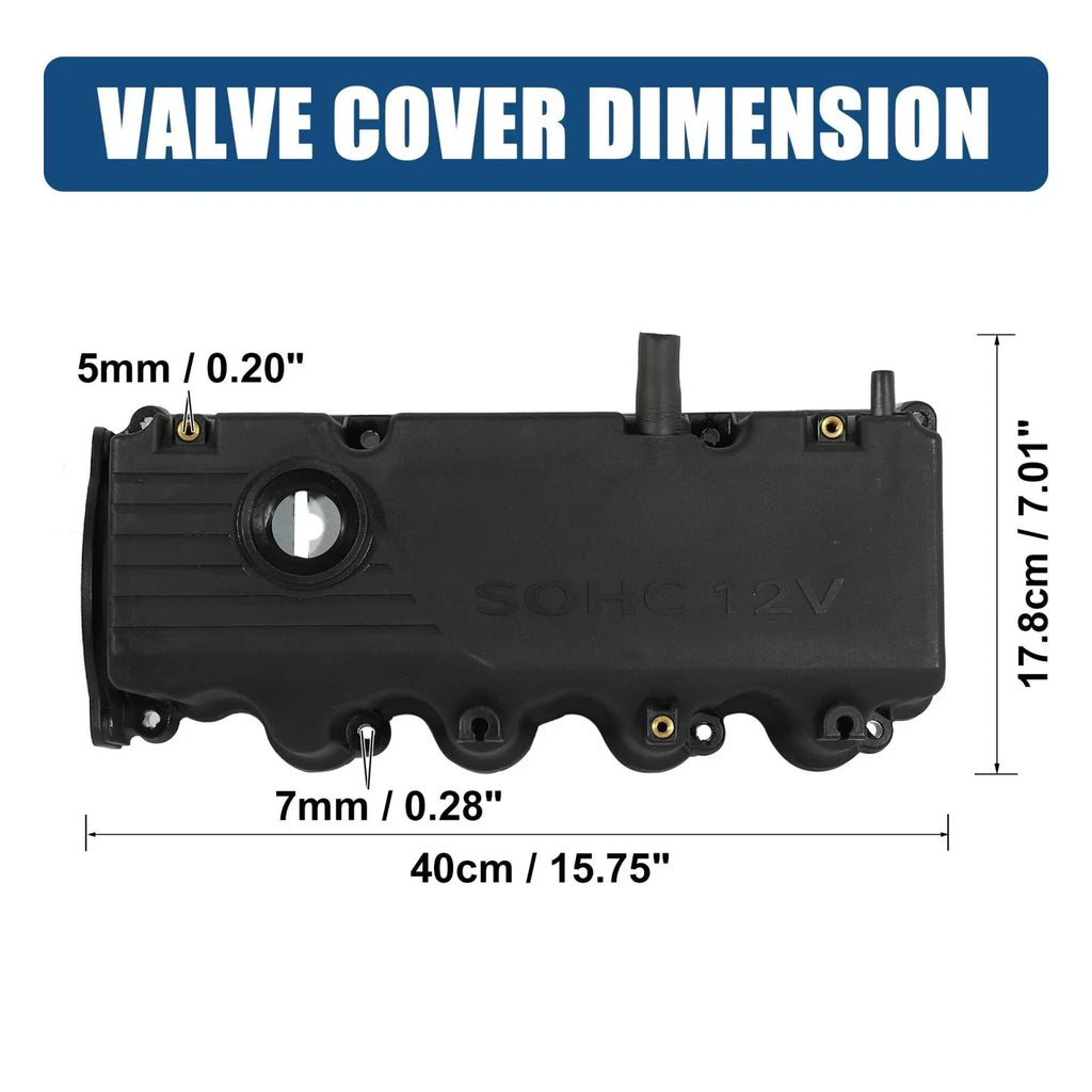 Engine Valve Cover for Hyundai Accent 2000-2002 1.5L (2 x Covers)