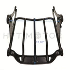 Black Air Wing Luggage Rack for Harley Touring Street Glide (2009–2017)